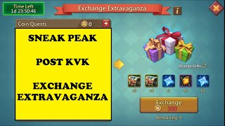 Lords Mobile  POST KVK EXCHANGE EXTRAVAGANZA  Rebuild your comp AFTER KVK [upl. by Delija]