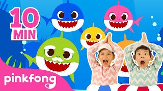 ONLY 🦈 BEST Baby Shark Songs  Animal Songs Compilation  Pinkfong Kids Song [upl. by Leamsi]