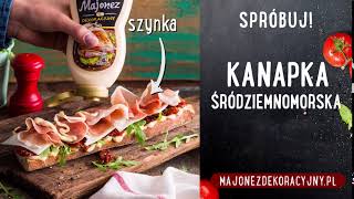 Kanapka śródziemnomorska z suszonymi pomidorami i szynką parmeńską [upl. by Strang]