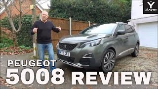 Peugeot 5008 best large family car seven seats economical Peugeot 5008 Review amp Road Test [upl. by Royd849]