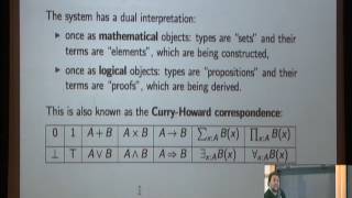 Univalent Foundations Seminar  Steve Awodey [upl. by Belle110]