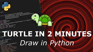 Python Turtle Graphics Tutorial for Absolute Beginners  Drawing a Spirographic [upl. by Eirrak]