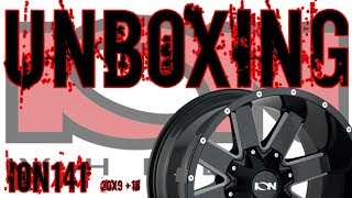 Ion 141 20x9 18 Wheel Rim Unboxing [upl. by Bianchi47]