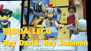 Biblia Lego 1 Reyes 12 Rey David Rey Salomón [upl. by Aileve]