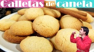 GALLETAS de CANELA😍🍪😋 Rápidas y fáciles paso a paso Receta  412 [upl. by Lemrahs]