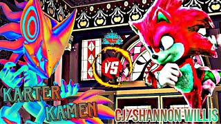 Karter kamen Vs CJShannon Willis [upl. by Ingvar]