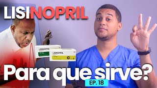 LISINOPRIL para que sirve la Lisinopril  3 COSAS  Síntomas de la hipertensión [upl. by Rozanna707]