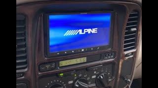 Alpine ILXW650 Radio Quick Review  In 100 series Land Cruiser LX470 [upl. by Nilerual]