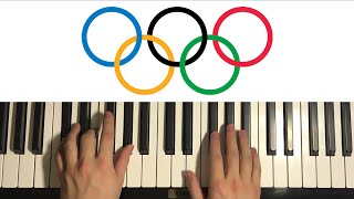 How To Play  The Olympics Theme Piano Tutorial Lesson  Paul Brooks [upl. by Kapoor]