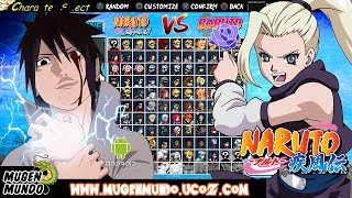 O MELHOR GAME DE NARUTO SHIPPUDEN MUGEN KONOHA LEGENDS V5  MugenMundo [upl. by Lemmueu198]