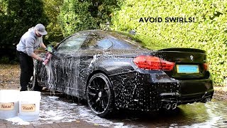 How to Avoid Paint Swirls  Safe Car Wash Tips [upl. by Nnahgem]