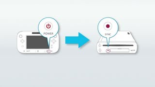 Sincronizar un Wii U GamePad  Wii U  Vídeo tutorial [upl. by Anayt]