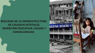 Les comparto este podcast sonbre la infraestructura de los colegios estatales 🤗 [upl. by Genie271]