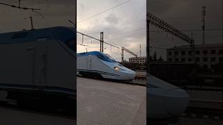 Afrosiyob Express Train tashkent samarkand uzbekistan [upl. by Leblanc]