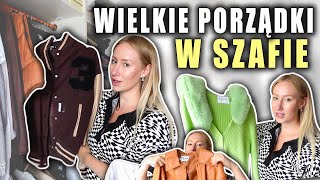 SPRZĄTAM MOJĄ GARDEROBĘ  VLOG [upl. by Sugar]