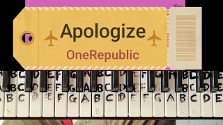 Apologize One Republic cover song piano chords [upl. by Cannon]