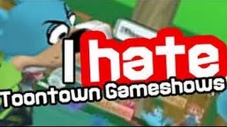 I HATE Toontown Gameshows [upl. by Vange]