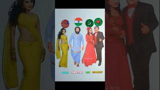 India 🇮🇳 Pakistan 🇵🇰 America 🇺🇸 Bangladesh 🇧🇩  Independence day drawing shorts art [upl. by Telrats947]