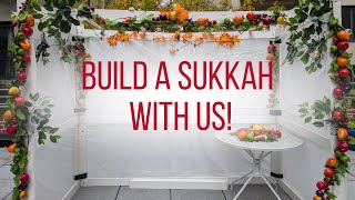 We Built a Sukkah Tabernacle [upl. by Sedaiuqlem]