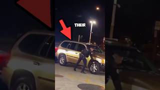 Cop Punctures Tires of Fleeing Shoplifter 😱 shorts [upl. by Notxed]