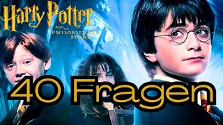 Harry Potter Quiz  40 Fragen zu Teil 1 [upl. by Brendon]