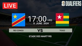 RDC vs Togo  Éliminatoires Coupe du Monde 2026  match rdc vs togo [upl. by Yerak]