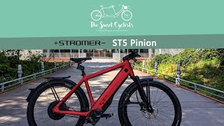 Stromer ST5 Pinion Electric Bike Pedelec Review  feat ABS  110 Mile Range  Gates Carbon Belt [upl. by Kermie]