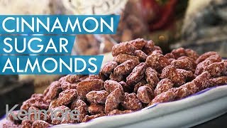 Cinnamon Sugar Coated Almonds Recipe Snack Ideas from Kenmore [upl. by Atila]