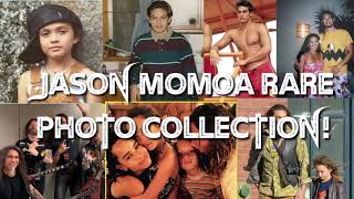 Jason momoa rare photo collection  childhood to children [upl. by Ecirtak]