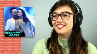 ALEXA REACTS to NEETHONEY DANCE Video Song  Dhruva  Ram Charan  Rakul Preet  HipHop Tamizha [upl. by Nirroc]