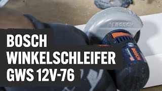 Bosch GWS 12V Winkelschleifer – klein aber oho  Contorion [upl. by Sandler]