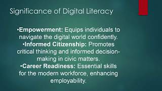 BA EngSem2Digital Literacy and ConceptsUnit 2 Values and Ethics of Digital LiteracyNew syllabus [upl. by Rosinski]