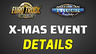 ETS2ATS  Winter Map with SNOW in Christmas Event 2023  Full Details [upl. by Rozalin]