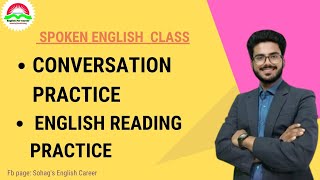 Spoken English Class English conversation practice and passage analysis [upl. by Thea]