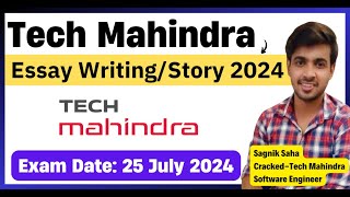 Tech Mahindra Essay Writing 2024  Time Duration  How to Write Good Essay  Exam Date 25 July [upl. by Ecnerual]