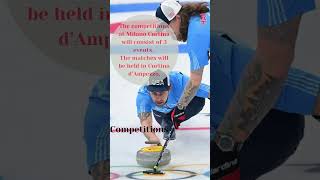 Curling milanocortina2026 sportsnews sports cortinadampezzo [upl. by Gnouhk]