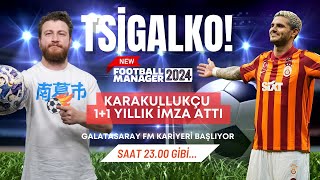 Tsigalko Başlıyor Galatasaray FM Kariyeri Hedef Şampiyonlar Ligi Tete HOH8 [upl. by Ennailuj]