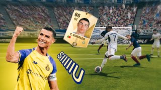 I tried playing with Ronaldos gold version and this is the result [upl. by Biddle369]