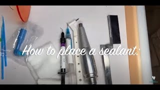 How to Apply a Dental Sealant [upl. by Oiramad20]