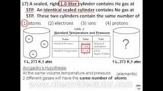 Chemistry Regents January 2012 Question 17 [upl. by Freeborn]