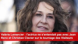 Valérie Lemercier  lactrice ne sentendait pas avec Jean Reno et Christian Clavier [upl. by Farver889]