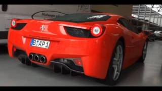 Ferrari F458 Italia  START UP Engine Motor  nice V8 Sound  458 exhaust 430 [upl. by Rehotsirk]