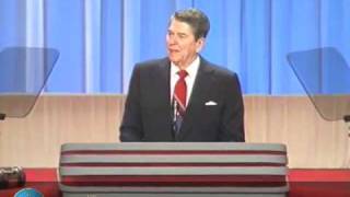 Republican National Convention President Reagans Address at the RNC  81588 [upl. by Hpejsoj]