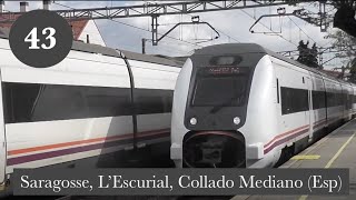 GPF n°43  Trains en Espagne  Madrid et Saragosse 12 [upl. by Atteugram]