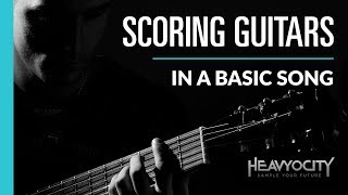 Heavyocity Scoring Guitars  Using In A Basic Song [upl. by Hanway982]