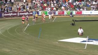 Stawell Gift 2017  400m Womens Final won by Anna Pasquali [upl. by Annatnas]