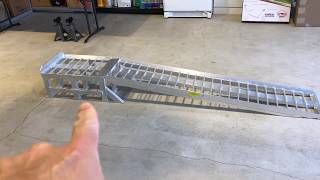 Aluminum racing ramps for the ZL1 make services quicker and easier [upl. by Nitsuj168]