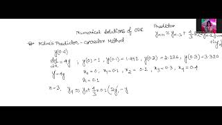 Numerical Analysis ODE solution [upl. by Nay]