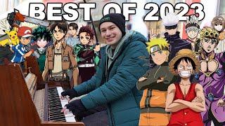 ULTIMATE ANIME COMPILATION  Anime Piano In Public [upl. by Serrano4]