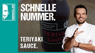 Schnelles Teriyaki SaucenRezept von Steffen Henssler [upl. by Simdars]